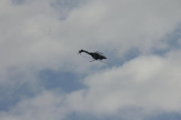 Army Air Corps Lynx doing a loop.