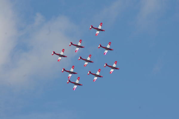 Swiss Pilatus display team