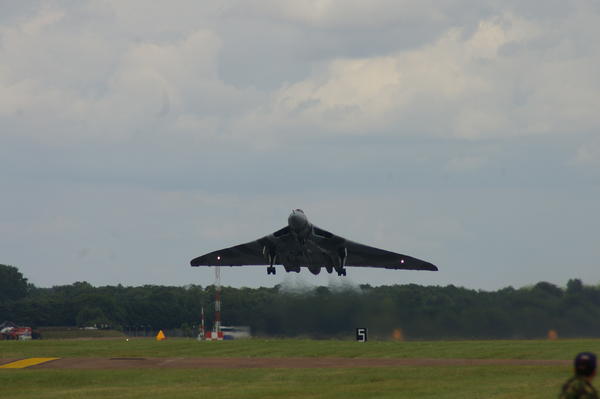 Vulcan takeoff